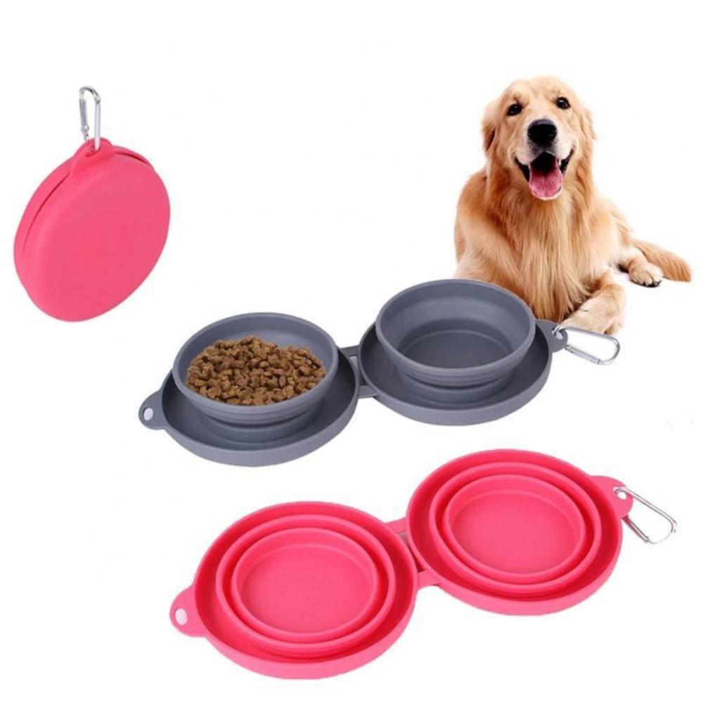 Portable, durable, foldable dog bowl for adventures anytime, anywhere!