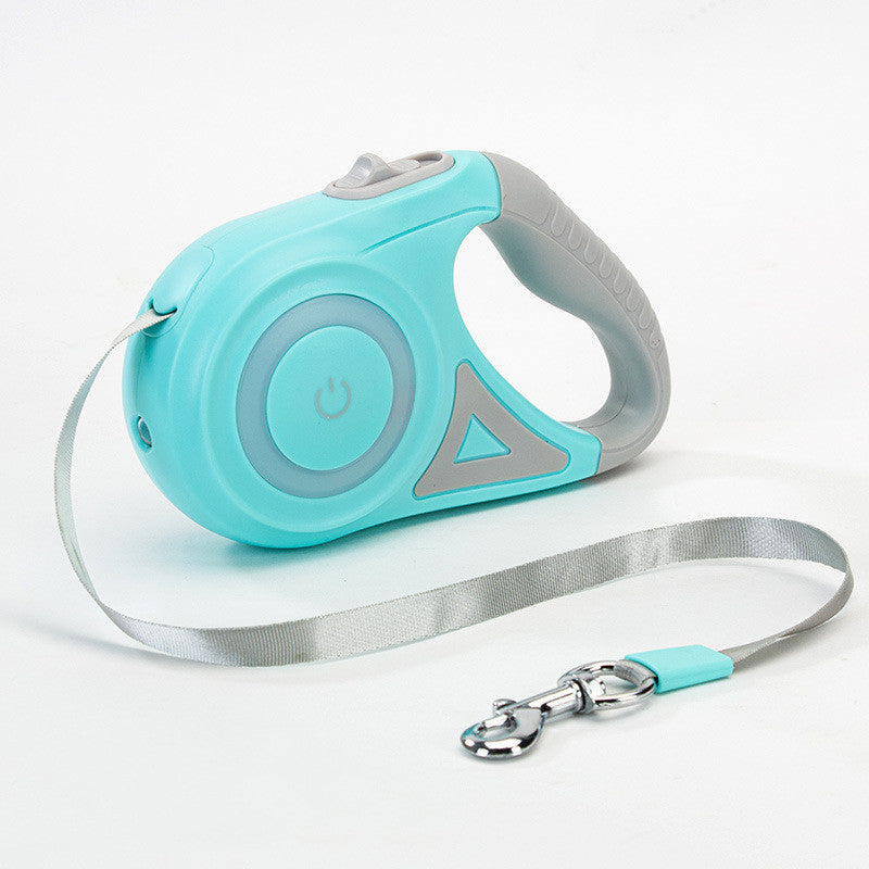 GlowStride™ Retractable Dog Lead